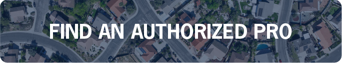 Find an Authorized Pro